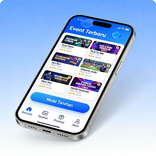 Tampilan antarmuka mobile M88 yang responsif dan mudah digunakan